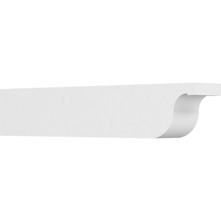 Ekena Millwork Standard Del Monte Architectural Grade PVC Rafter Tail, 6"W X 8"H X 42"L RFTP06X08X42DEL